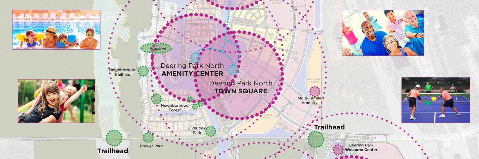 Deering Park lifestyle Master Planned Community - Amenity Recreation Centers